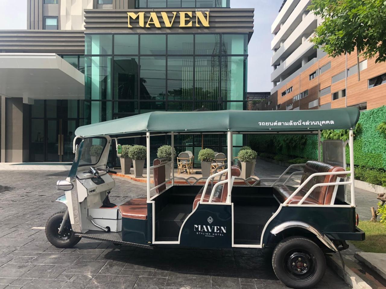 Maven Stylish Hotel Bangkok Bagian luar foto